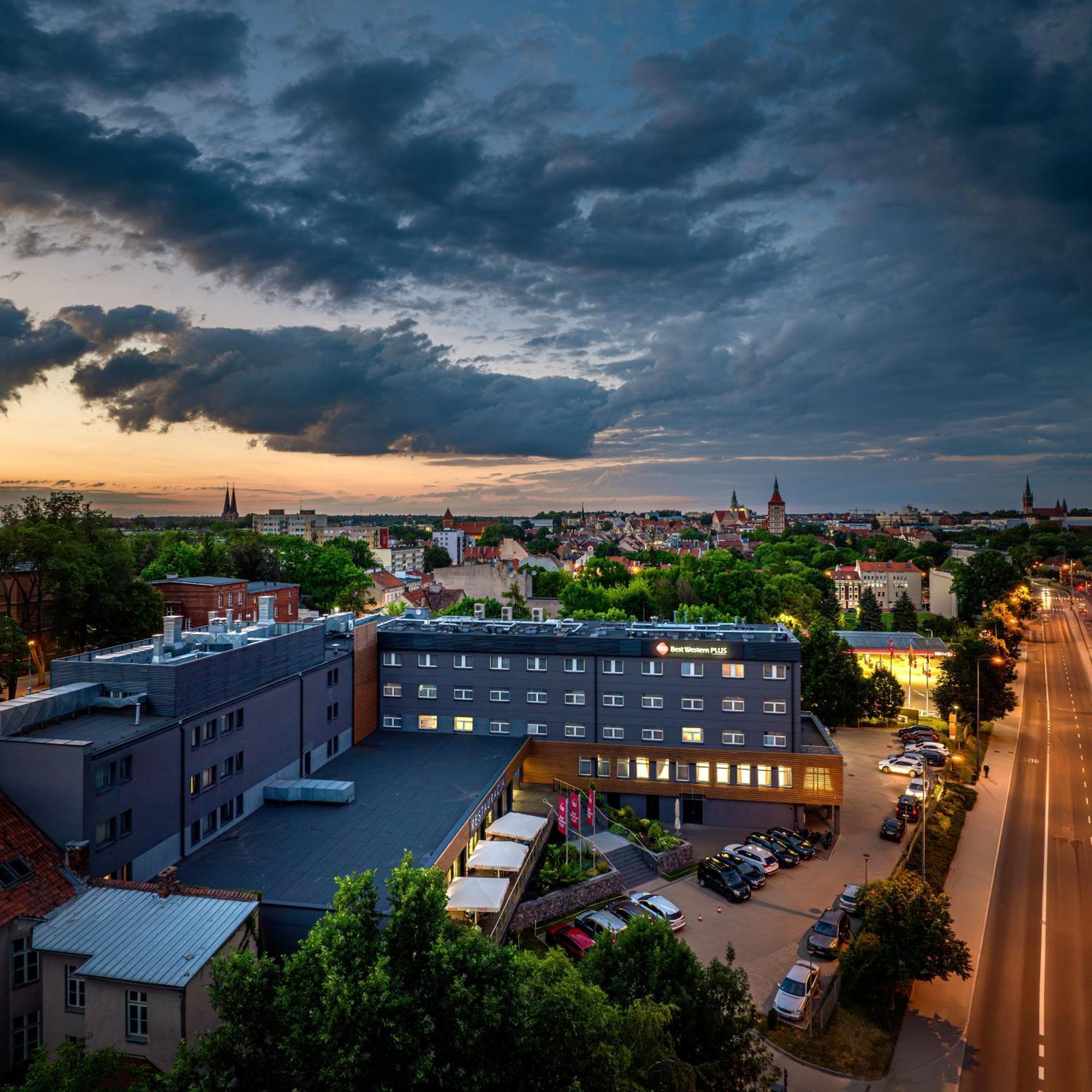 Best Western Plus Hotel Olsztyn Old Town Bagian luar foto