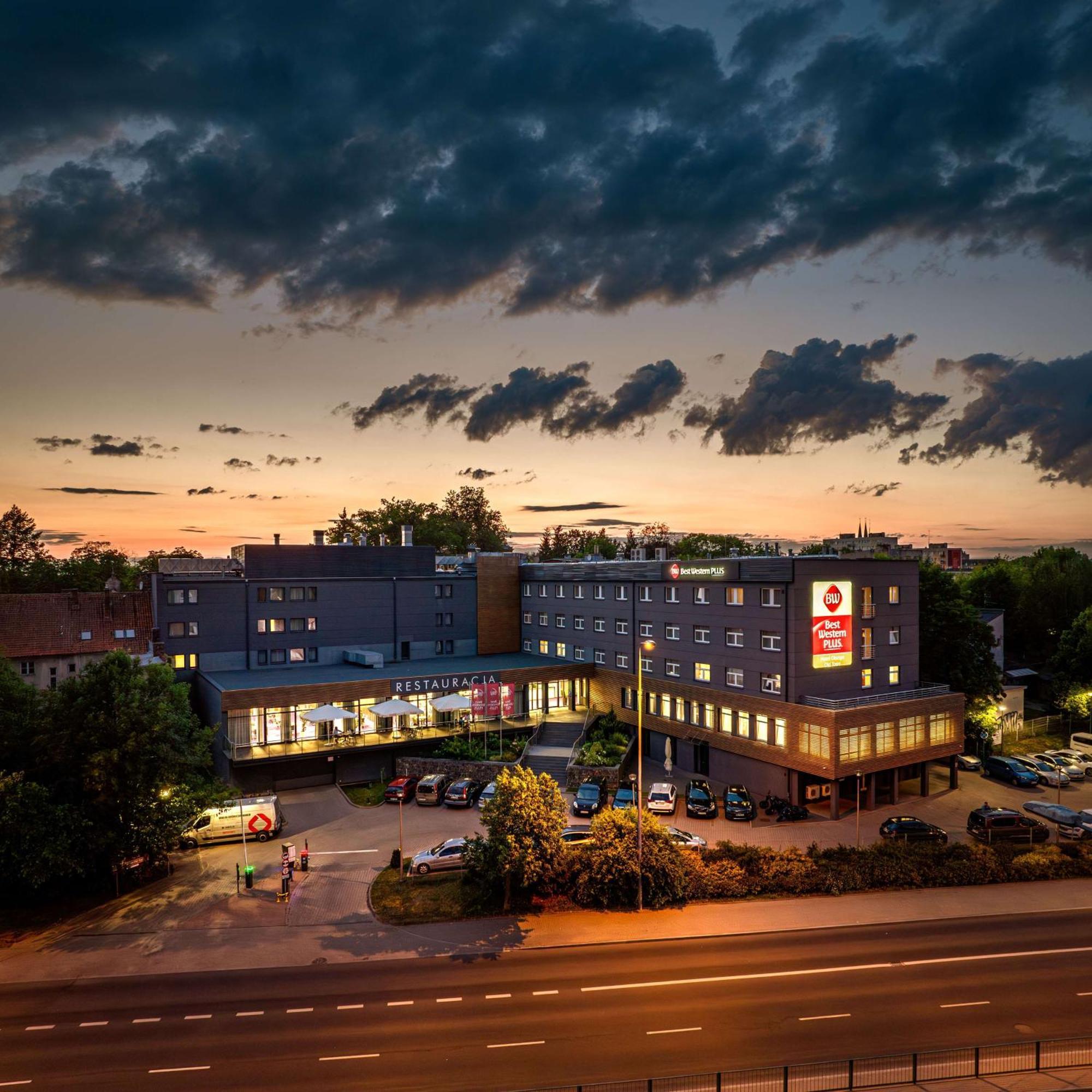Best Western Plus Hotel Olsztyn Old Town Bagian luar foto